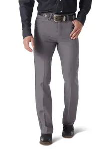 Wrangler Men's Wrancher Dress Jean Gray