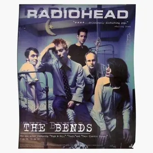 Radioheads Poster - Iconic and Stylish Art Print Celebrating the Band Radiohead