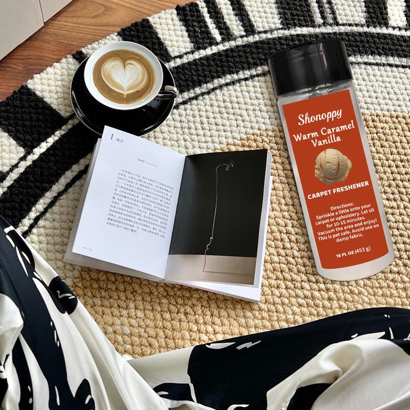 16oz Home&Pet Carpet Deodorizer Air Freshener, Long Lasting Fragrance Upholstery Deodorizing Powder, Scented Perfume Household Deodorizer,Car Interior Air Freshener Cleaner