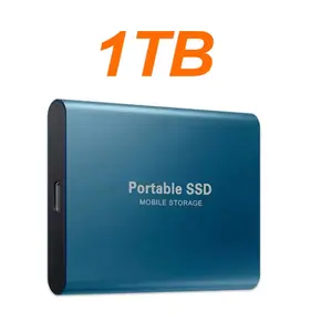 Large Capacity External Hard Drive Quiet Operation Mobile Storage SSD USB3.2 Type-C High Speed Solid Stae Disk For PC MAC