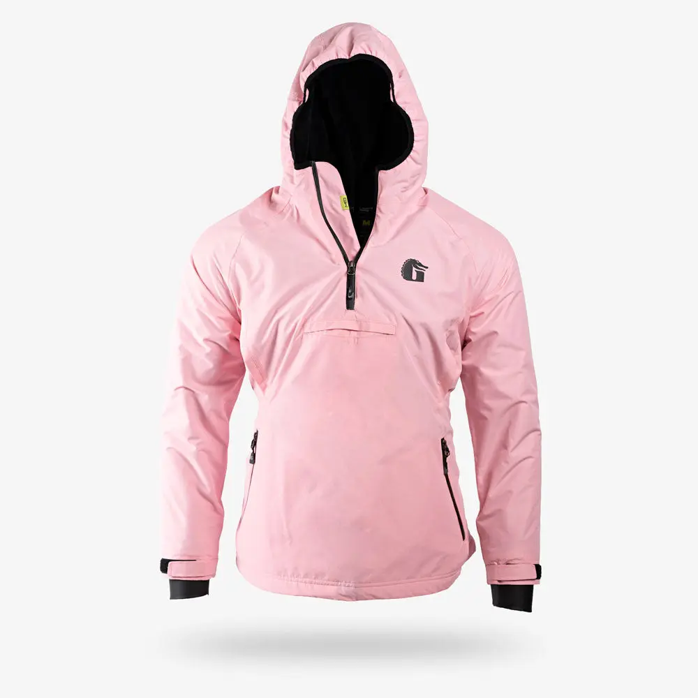 Waterproof 1/2 Zip Bog Hoodie | Womens - Light Pink Waterproof 1/2 Zip Bog Hoodie | Womens - Light Pink