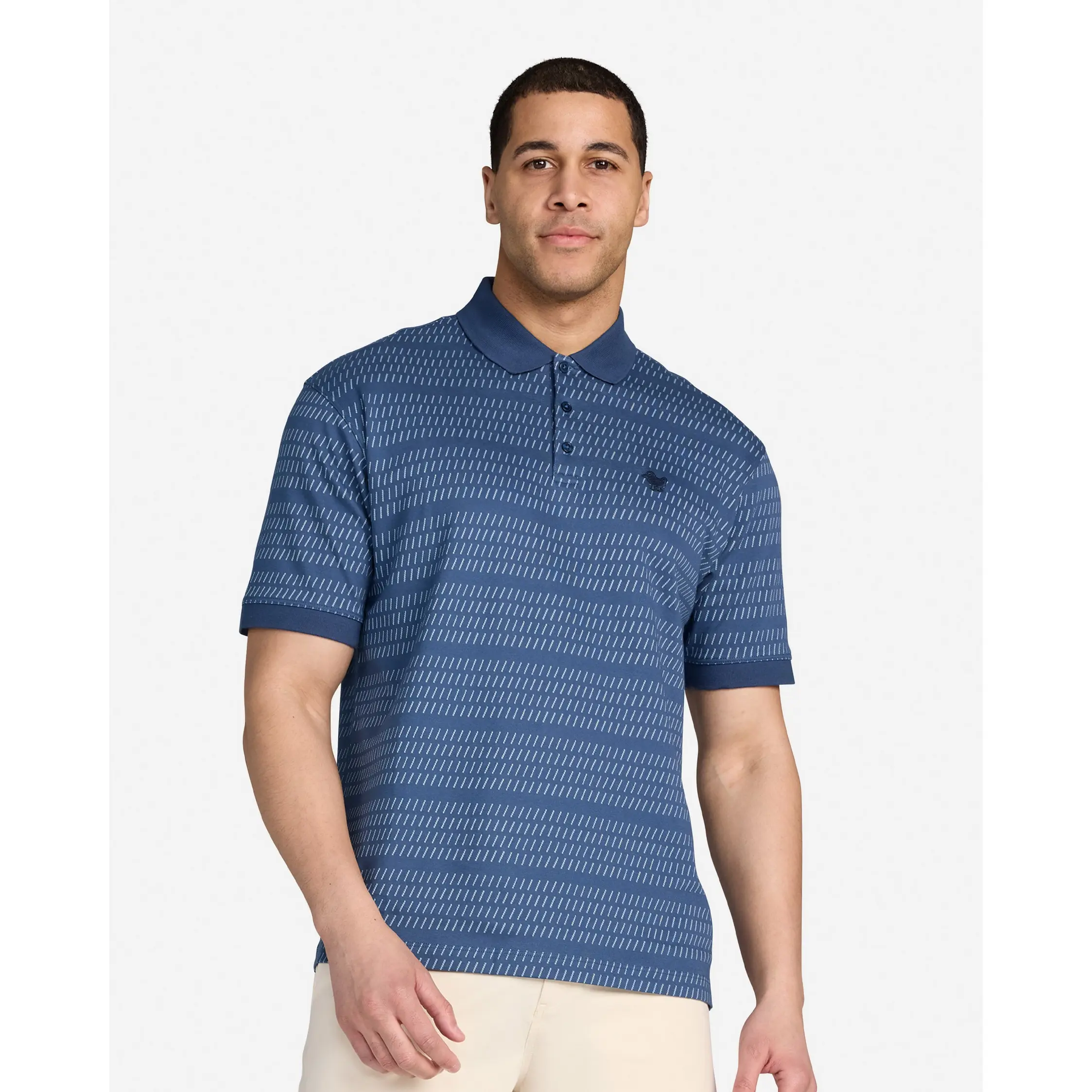 Thread the Needle Men's Golf Polo in Dusk Navy