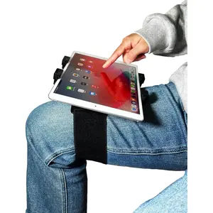 OHLPRO Pilot Kneeboard for iPad & 7"-11" Tablets, Upgraded Wide Elastic Strap for Secure Fit on Thigh, Adjustable Viewing Angles, Premium Plastic Material, Ideal for Aviation & Watching