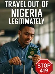 TRAVEL OUT OF NIGERIA LEGITIMATELY — AND AVOID 419: A COMPREHENSIVE, STEP BY STEP GUIDE TO LEGALLY TRAVEL OUT OF NIGERIA WITHOUT FALLING VICTIM TO SCAMMERS AND FRAUSTER