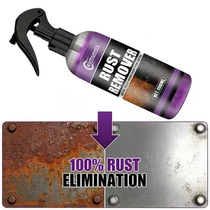 Powerful Rust Removal Spray, Fast Acting, Ideal for Car Metal Surface Maintenance & Repair, Effective Rust Remover