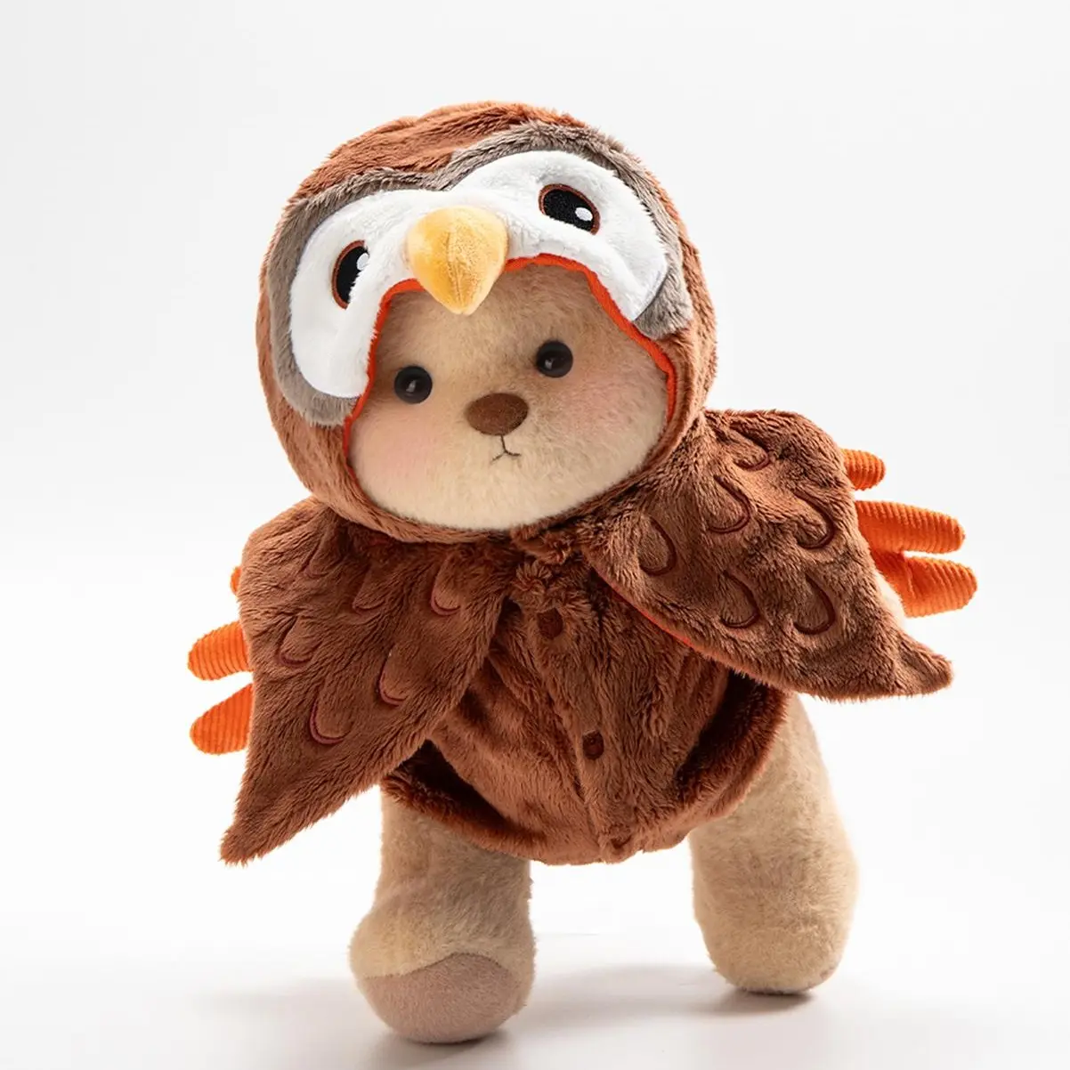 Getahug Halloween Moonlit Owl Bear | Handmade Jointed Teddy Bear Stuffed Animal Gift (Pre-sale)
