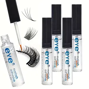Waterproof Eyelash Glues That Are Strong, Invisible, Transparent, & Odorless, Suitable for All Types of False Eyelashes