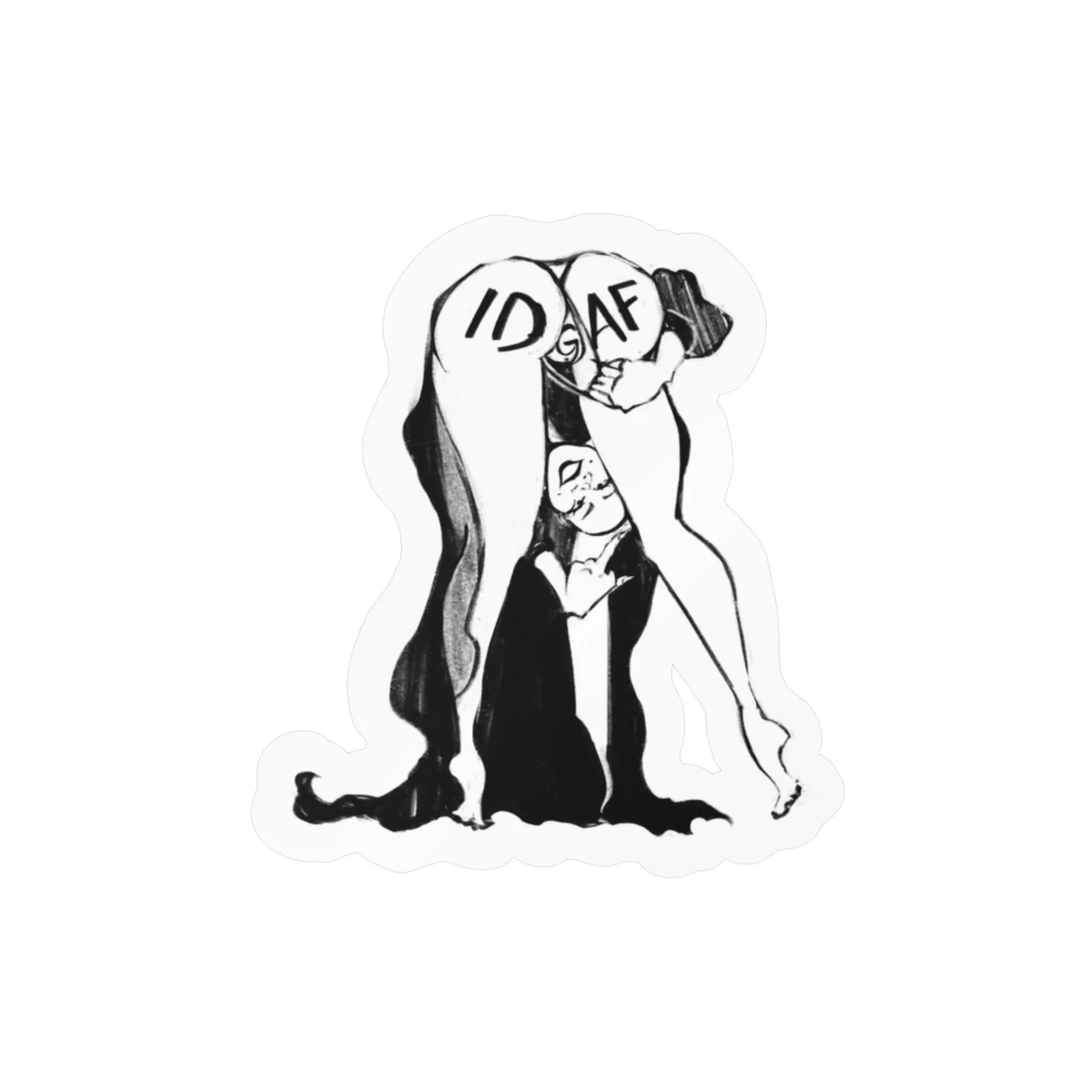 IDGAF Vinyl Sticker