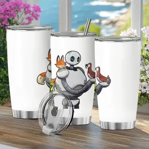 Tumbler Chick Fil A Robot The Wild Robot Insulated Travel Iced 20 30 Oz Tea Hot Office Steel Coffee Stainless
