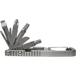 12 in 1 Multi Tool Carabiner, Folding Tool Kit,  Multitool, Screwdrivers, Bottle Opener, Phone Holder for Camping, Hiking, Everyday Use