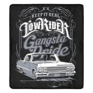 Blanket personalized blankets Lowrider Chicano Cholo Art chicano blanket Dream Weave Home