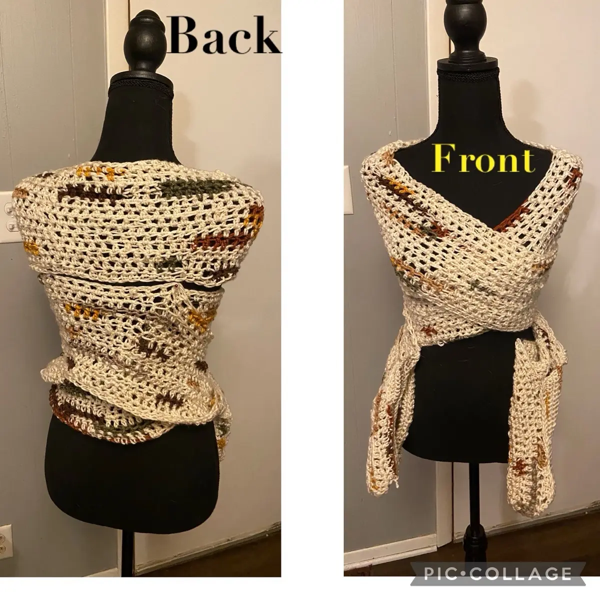 Women's Sweater Scarf, Soft and Cozy Material