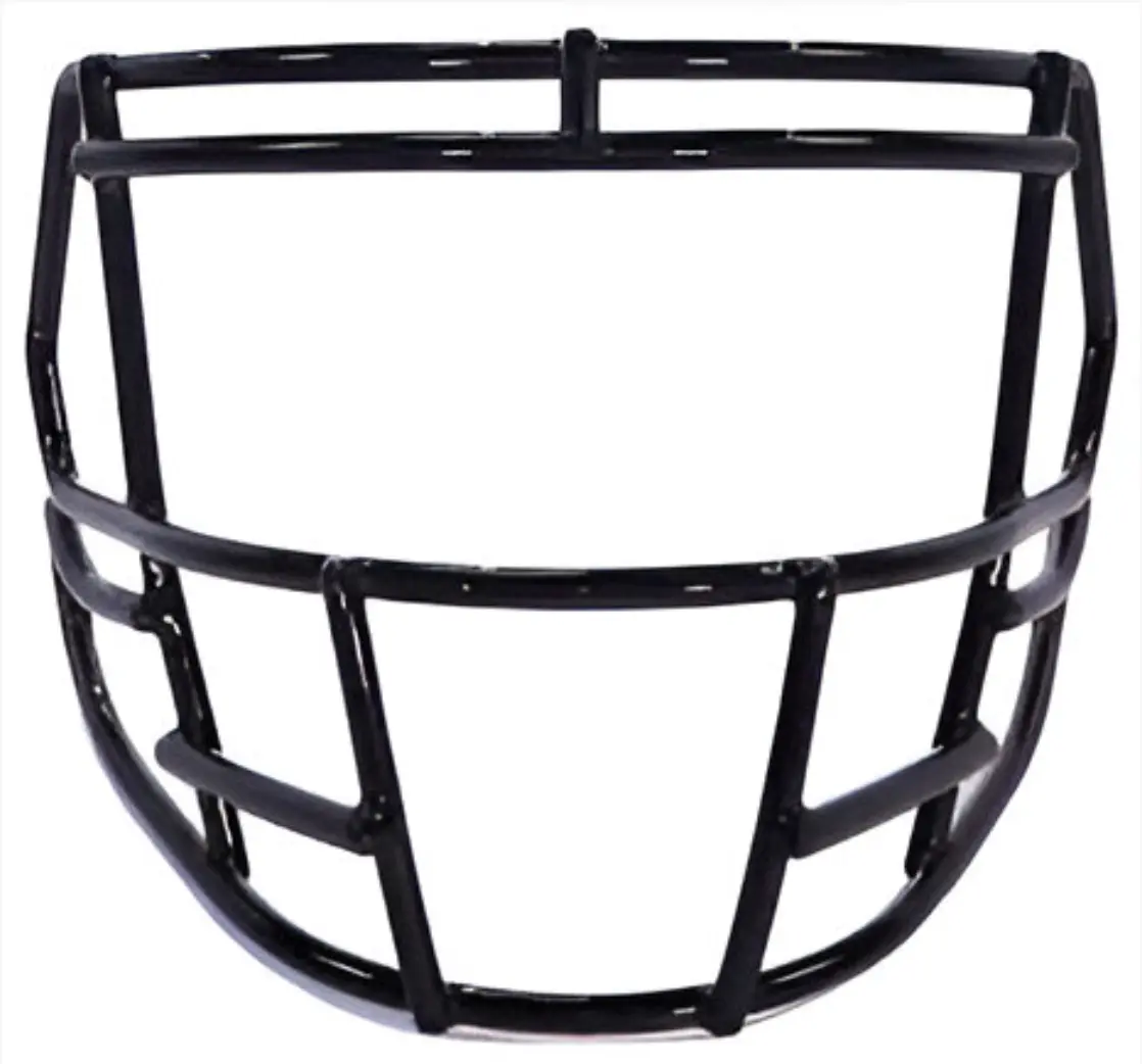 CU-S2BD-SW-808 Carbon Steel Football Face Mask, Multi-Size Grill Design Accessory for Riddell Speed Protective Gear, M, S/M, Youth, Custom Facemask, Qb/Wr Play, '808' Grill, Multi Sizes
