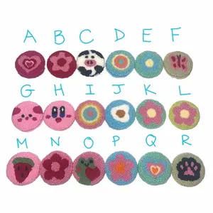 Car Coasters 2 pack -￼ Punch Needle