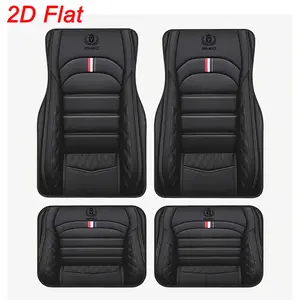 Universal Fit 4pcs Car Floor Mats, Automotive Floor Mats, Non-Leather Anti-Slip Washable, All-Season Vehicle Carpet Protector for Cars, Trucks, Suvs