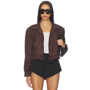 LIONESS Luminous Jacket in Chocolate
