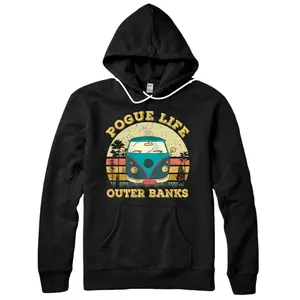 Personalized Pogue Life Outer Banks Retro Vintage Pullover Hoodie