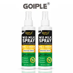 Goiple Wig Milk Spray,2-in-1 Haircare Moisturizer & Detangler, Hydrating Formula for Soft Tangle-Free Wigs, Aftercare Anti-Frizz Detangle Leave-In Treatments