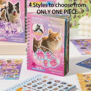 30pcs/pack Cute Pet Stickers Pack, Art Stickers, Decorative Sticker, DIY Crafts Journal Album Decoration Supplies, Handmade Scrapbooking Material, Sticker Sheets, Animal Scrapbook Decals, Perfect for Diary Frames Albums