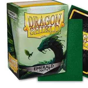 Dragon Shield Sleeve: Matte Emerald