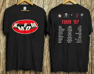 [SALE UP TO 50%] KMFDM 1997 Symbols Tour Concert T-shirt Hot Music Band T Shirt, Music t shirt