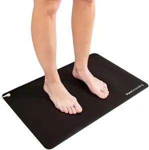 Puregrounding™ Grounding Mat 16" x 24" for Sleep, Pain Relief, Anti-Inflammation, Mood, Indoor Grounding, Conductive Carbon