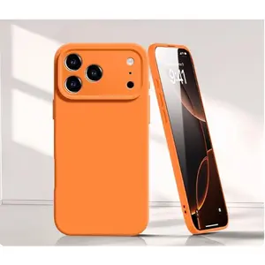 Liquid Silicone Precision-Hole Casing for iPhone 17 Series, Shockproof Protector Cover with AI Button for iPhone 17 Pro Max