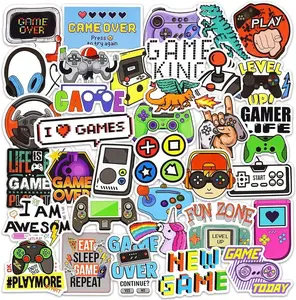 Gaming Stickers for Boys 8-12 Video Game Stickers Pack for Boys Water Bottles Stickers Vinyl Stickers for Teens Boys