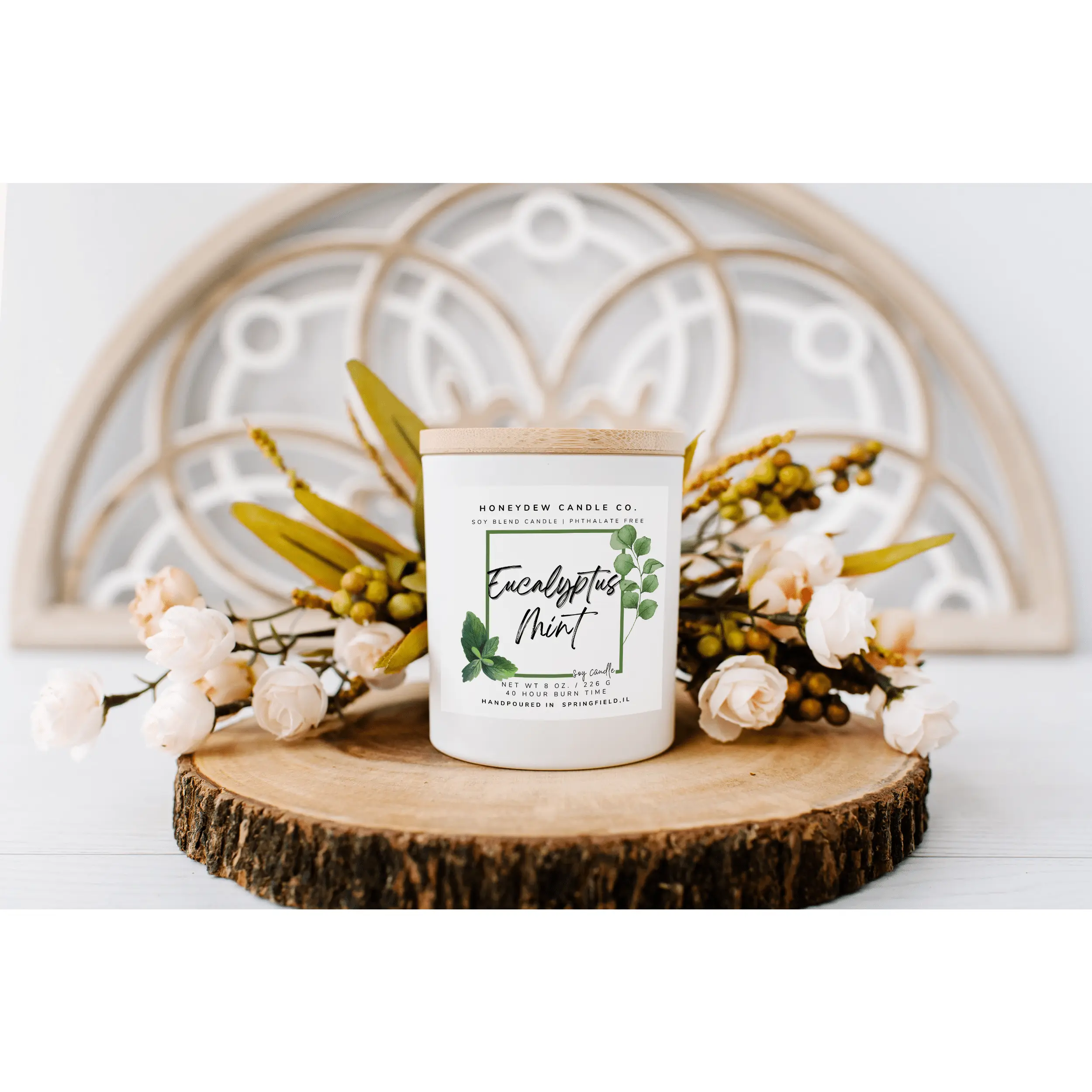 Eucalyptus Mint Candle 8 oz