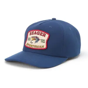 Seager Sportsman Navy Snapback Hat