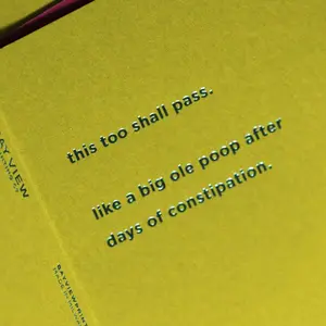 'This Too Shall Pass' Greeting Card