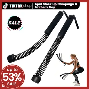 Ranbro Cordless Battle Ropes, Weighted Workout Training Ropes for Home Gym, Small Space Friendly Full Body Cardio Exercise, Fat Burning HIIT Fitness Equipment, Portable Arm Strength & Core Training, Quiet Battle Rope Alternative for Men & Women