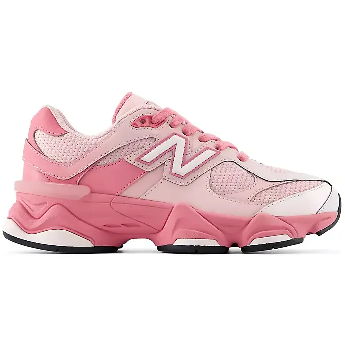 New Balance 9060 Pink Rose Salt Sneaker - Authentic Original Chunky Athletic Comfort Trainer Shoe for Women & Girls comfy shoe, Dual-Color Casual Trainers leisure shoe thick sole Elegant Sporty