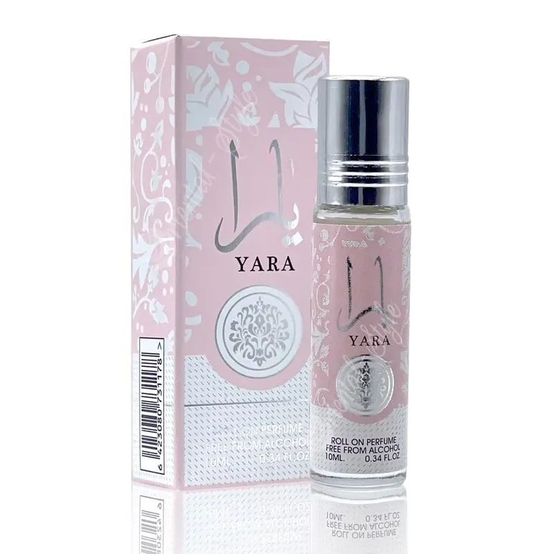 Yara 10ml (0.34 Fl.oz) Roll On Perfume Oil - Long Lasting Natural Perfume Oil For Women Scent Vanilla Scented Fragrance Aroma Cologne Cosmetic i got you  vanilla