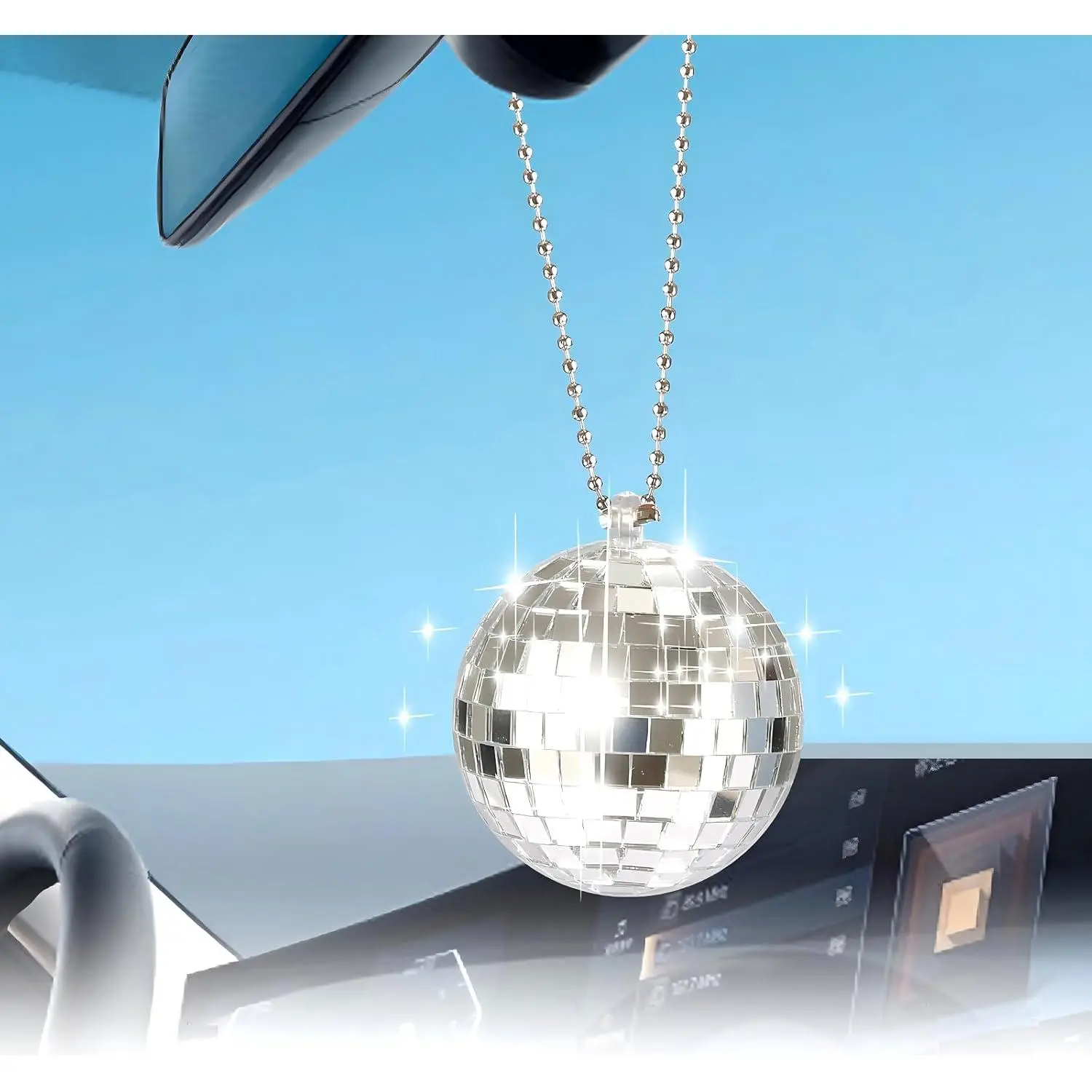 Disco  Mirror Hanger, 2 inch  Ball