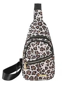 New High End Quilted Crossbody Bag for Women Multi Pocket Large Capacity Stylish Commute Streetwear Minimalist Shoulder Bag