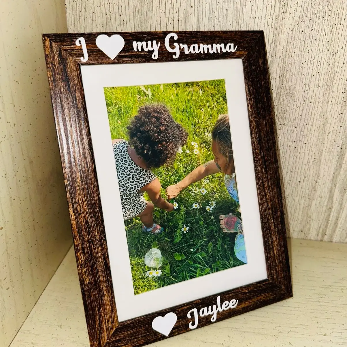 Personalized Picture Frame - Customizable Design for Home Decor, Ideal for Displaying Family Photos