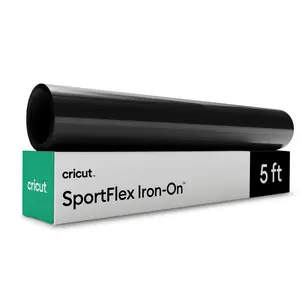 Cricut SportFlex Iron-On Heat Transfer Vinyl, 5 ft, 1 Count