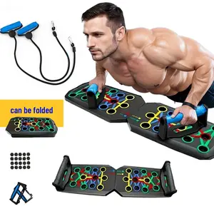 Name Push Up Trainer Board with High-Density Foam Grip Lightweight Foldable Chest Muscle Training Home Gym Travel Workout Equipment