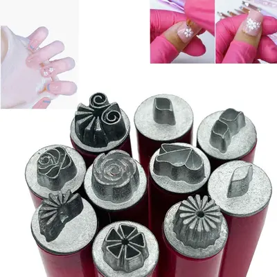 How to Make Flowers on Nailswith Dorting Tool TikTok Shop