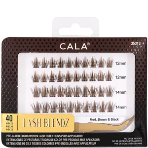 CALA Ombre Lash Clusters: Brown & Black