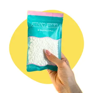 Coconut Creamy Jelly Wax - Best Wax for Dense Hair, Slow Drying, Deep Root Reach, Body Care, Hair Removal