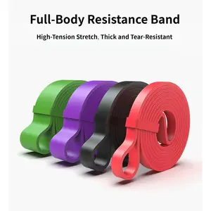 Yoga resistance bands, fitness resistance bands, TPE pull-up weighted resistance bands, latex resistance bands, resistance bands with elastic loops