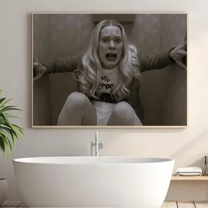 White Chicks Movie Poster, Funny Bathroom Wall Art, Comedy, Modern Wall Art, Bathroom Prints, Farmhouse Bathroom Decor