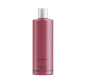 Aluram Clean Beauty Collection Volumizing Shampoo 12oz - Lightweight Formula with Rose Water & Rice Protein for Fine to Medium Hair