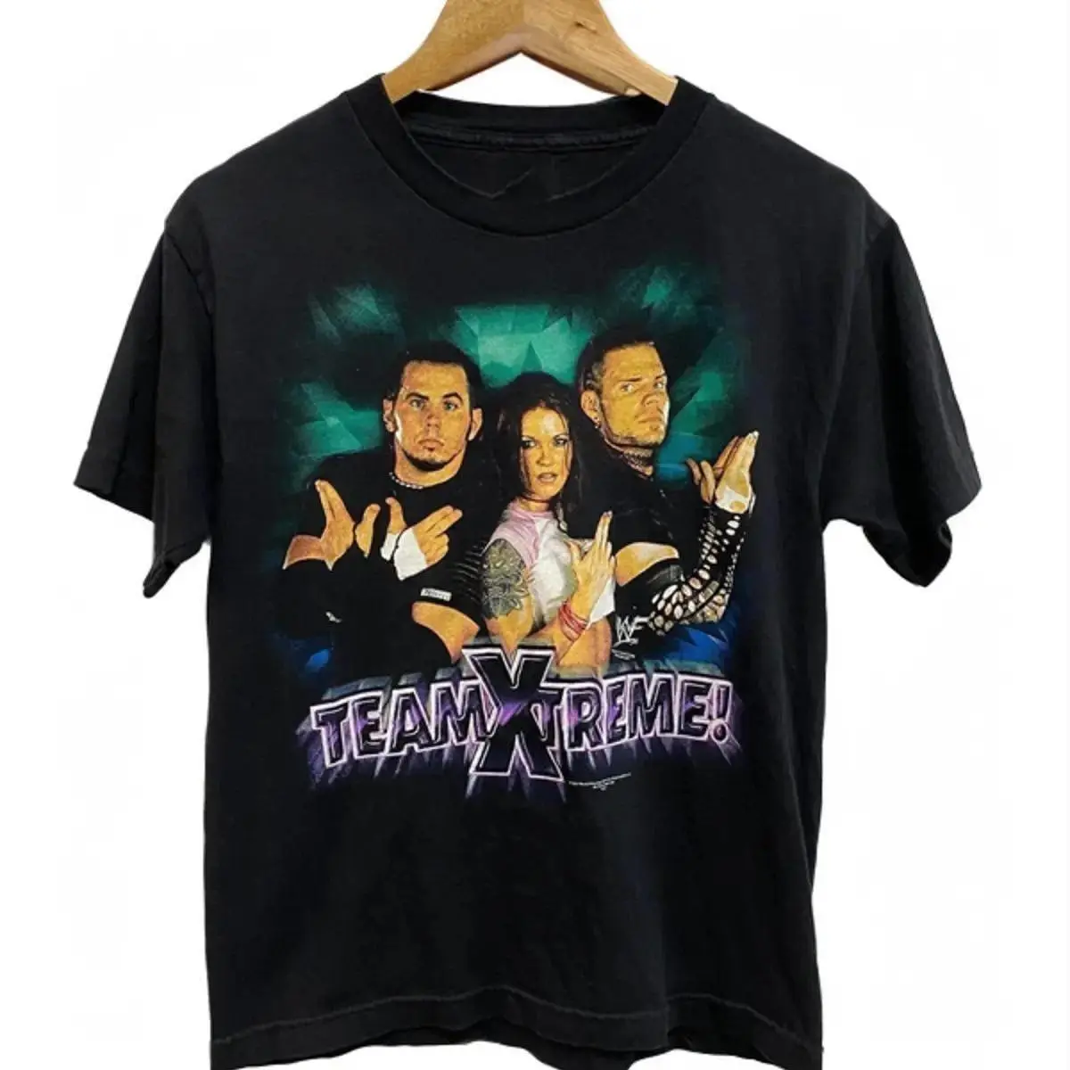 Hardy BoyzTeam X Treme Retro Graphic Wrestling Unisex T-Shirt Casual Fashion - Womenswear, Tops, Short Sleeve Crew Neck T-Shirt Cotton Polyester