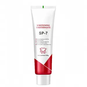 SP-7 Probiotics Whitening Toothpaste, with 7 Probiotics Enhanced Formula Brightening Toothpastes for Teeth Whitening and Gum Health, Fluoride-Free, Fresh Breath with Mint Flavor