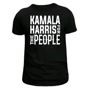 Kamala Harris for the People Unisex Tee - Powerful Slogan with Vibrant Text, High-Quality Cotton Fabric