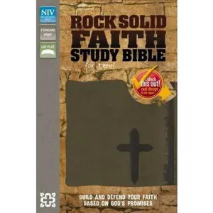 USED-Rock Solid Faith Study Bible for Teens-NIV: Build and Defend Your Faith Based on God's Promises by Various Authors (Unknown)