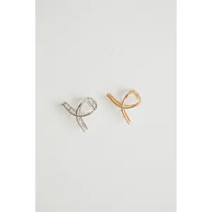 Mini Metal Loop Claw Clip